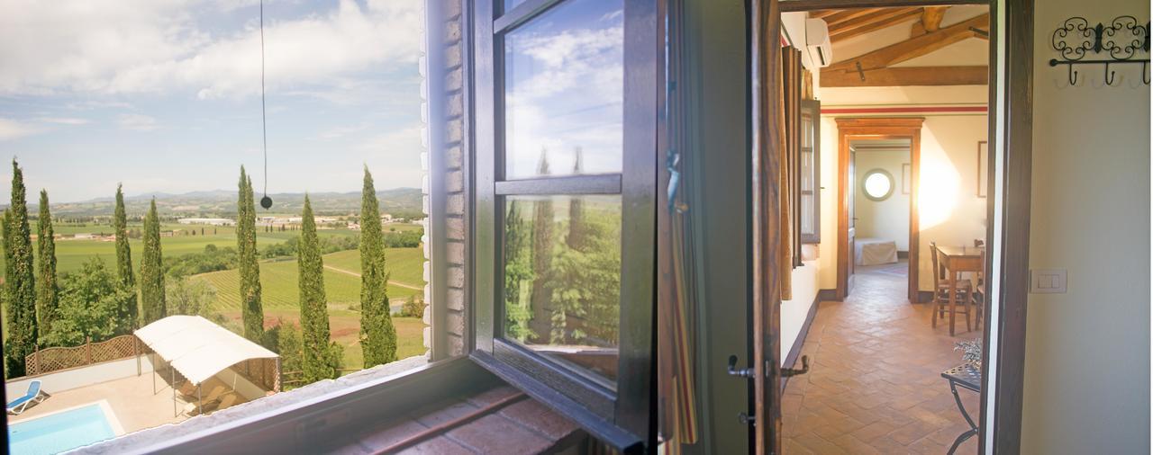 Residenza Storica Casale Pozzuolo Villa Cinigiano Exteriör bild